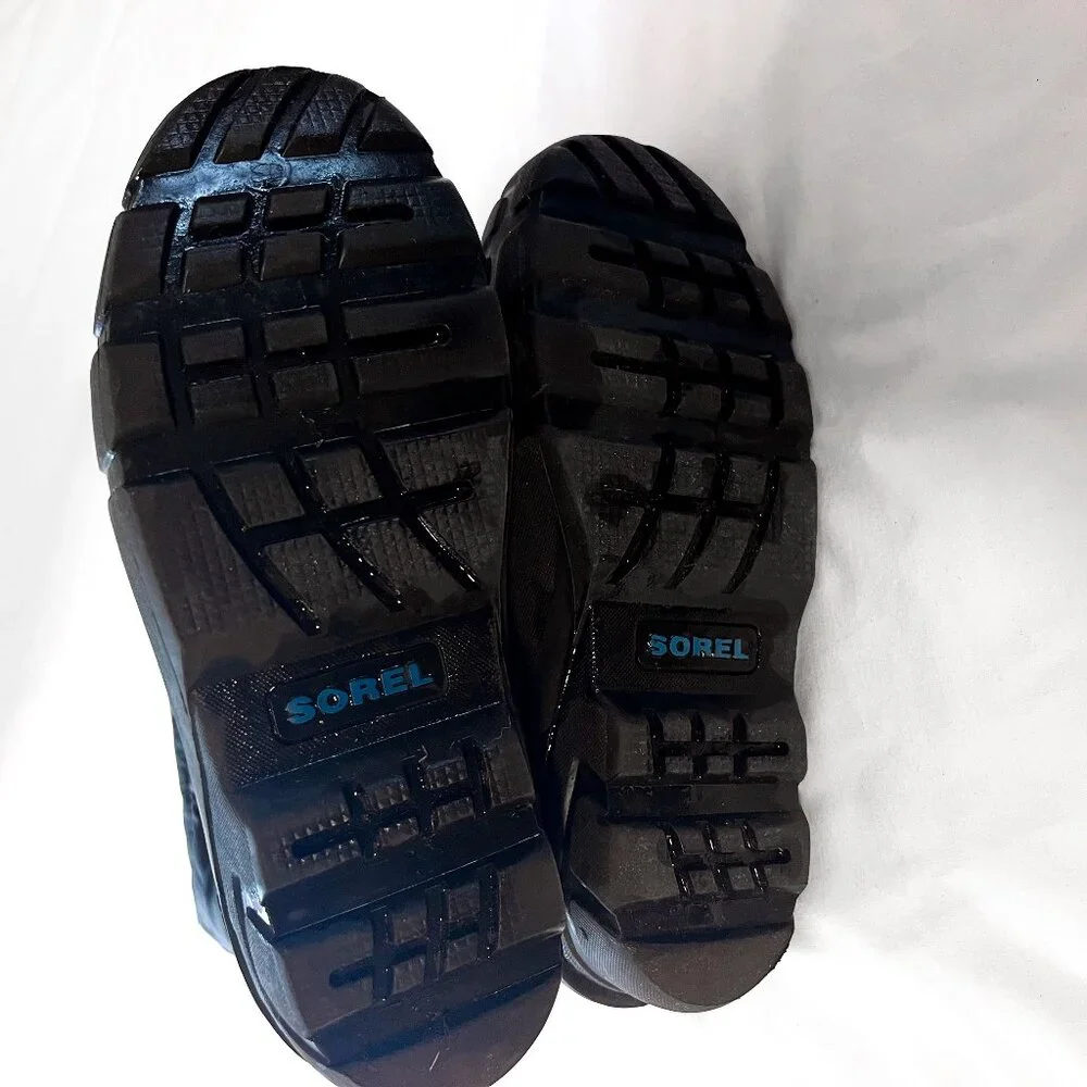 Sorel Childrens Flurry Blue Black Sz 6